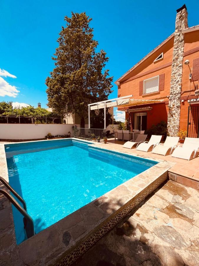 Villa Huetor , Piscina Y Barbacoa Privada Huetor Vega Bagian luar foto
