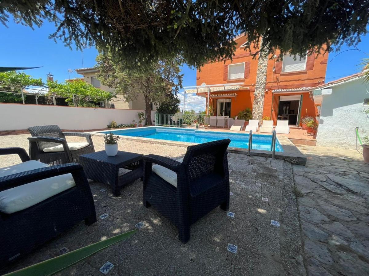 Villa Huetor , Piscina Y Barbacoa Privada Huetor Vega Bagian luar foto