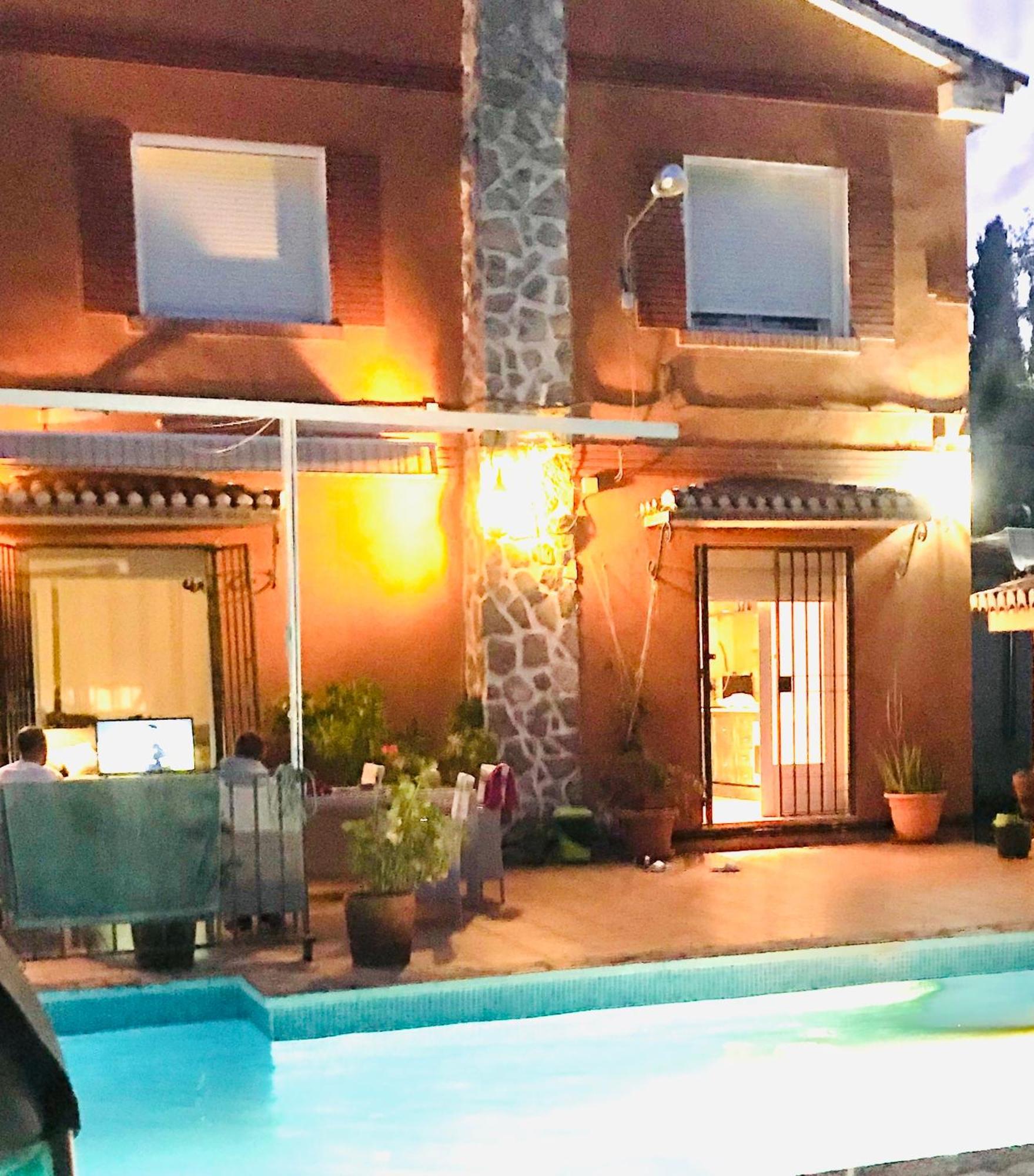 Villa Huetor , Piscina Y Barbacoa Privada Huetor Vega Bagian luar foto