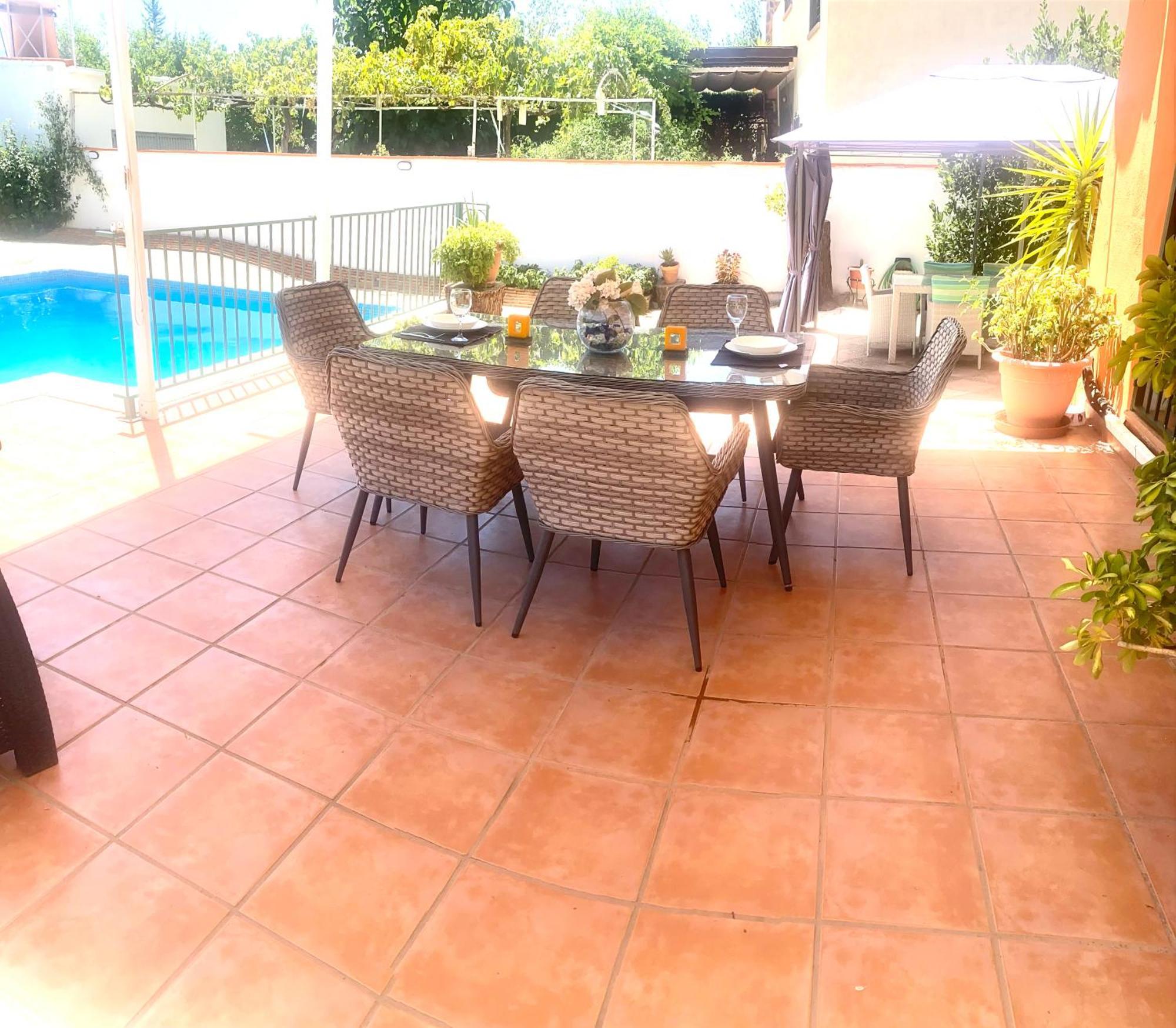 Villa Huetor , Piscina Y Barbacoa Privada Huetor Vega Bagian luar foto